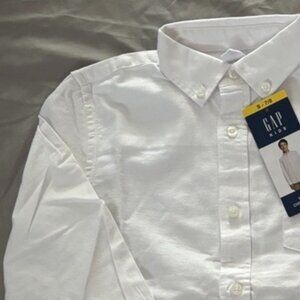 NWT GAP Youth Oxford Shirt – white – Size S (7/8)